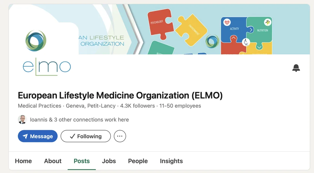 Social pages for ELMO and BELMO
